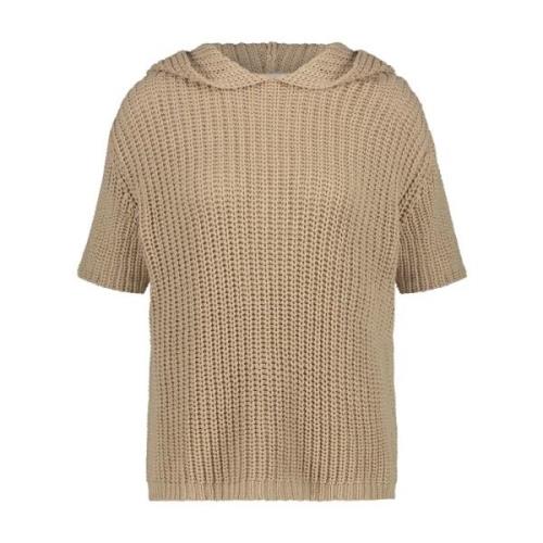 Round-neck Knitwear Jane Lushka , Beige , Dames