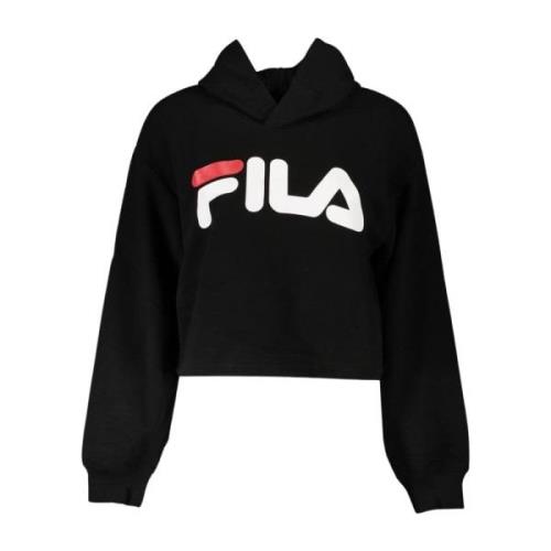 Hoodies Fila , Black , Dames