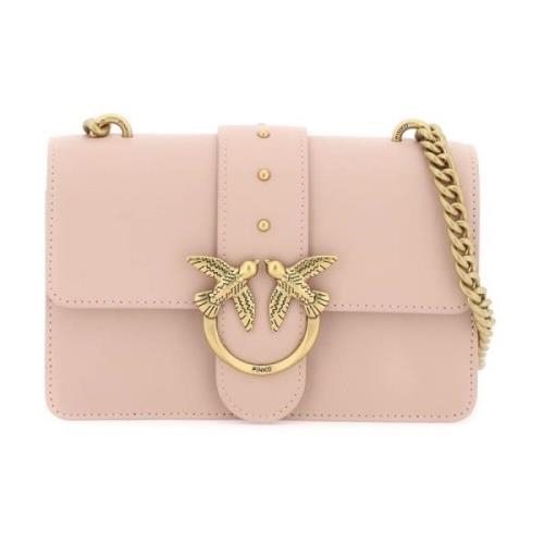 Shoulder Bags Pinko , Pink , Dames