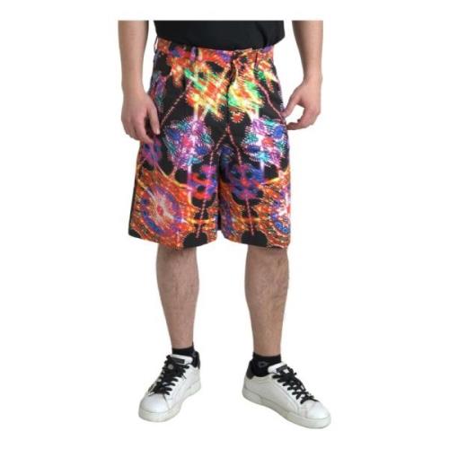 Casual Shorts Dolce & Gabbana , Multicolor , Heren