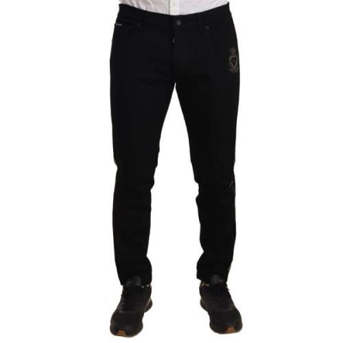 Slim-fit Jeans Dolce & Gabbana , Black , Heren