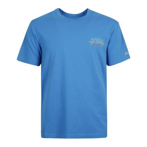 Portofino T-shirts en Polos MC2 Saint Barth , Blue , Heren