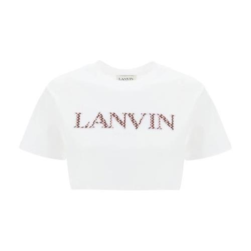 T-Shirts Lanvin , White , Dames