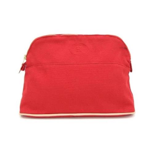 Pre-owned Cotton hermes-bags Hermès Vintage , Red , Dames