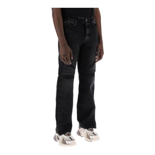 Straight Jeans Amiri , Black , Heren