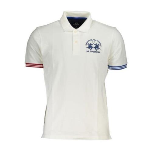 Polo Shirts La Martina , White , Heren