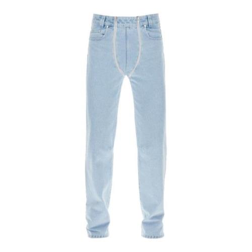 Straight Jeans GmbH , Blue , Heren