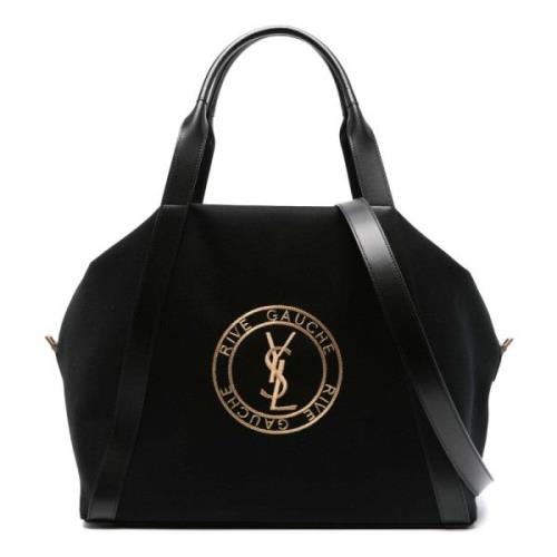 Handbags Saint Laurent , Black , Heren