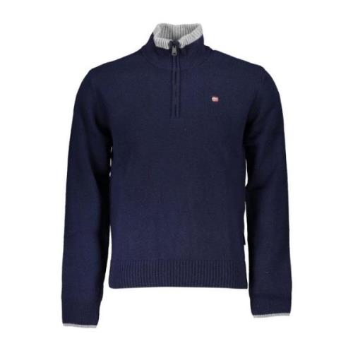 Turtlenecks Napapijri , Blue , Heren