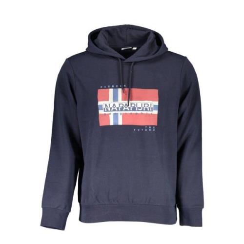 Hoodies Napapijri , Blue , Heren