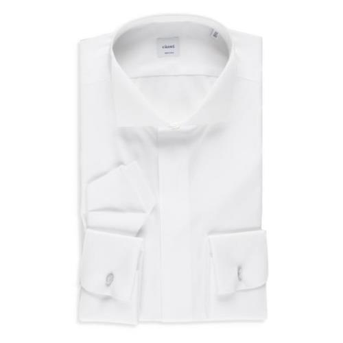 Witte Katoenen Overhemd met Kraag en Lange Mouwen Càrrel , White , Her...