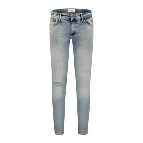 Jeans- PP THE Jone Skinny FIT Pure Path , Blue , Heren