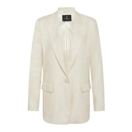 Blazers Bruuns Bazaar , Beige , Dames