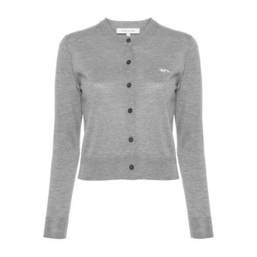 Cardigans Maison Kitsuné , Gray , Dames