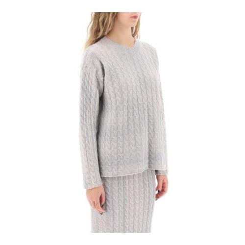 Round-neck Knitwear Paloma Wool , Gray , Dames