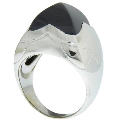 Pre-owned White Gold rings Bvlgari Vintage , Gray , Dames