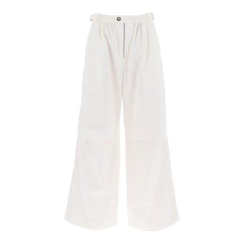 Wide Trousers Dion Lee , White , Dames