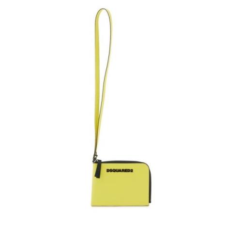 Wallets & Cardholders Dsquared2 , Yellow , Heren