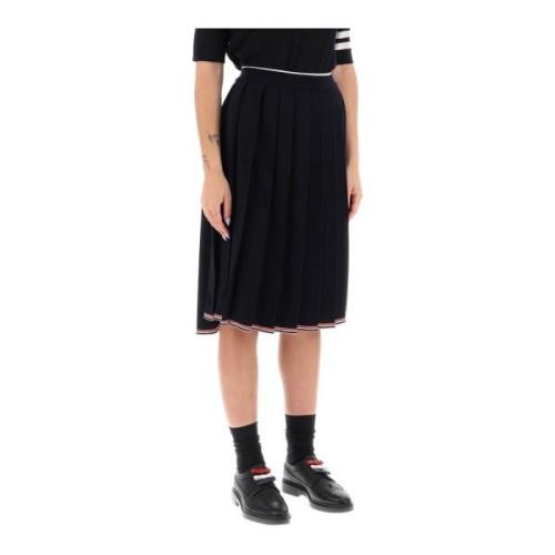 Midi Skirts Thom Browne , Blue , Dames