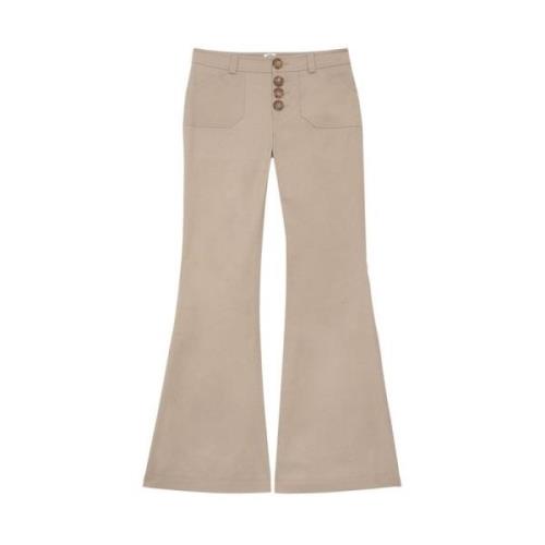 Charlotte lichte beige broek Ines De La Fressange Paris , Beige , Dame...