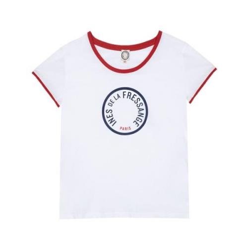 Priscilla wit katoenen T-shirt Ines De La Fressange Paris , White , Da...