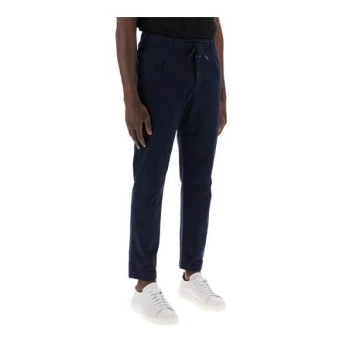 Slim-fit Trousers Closed , Blue , Heren