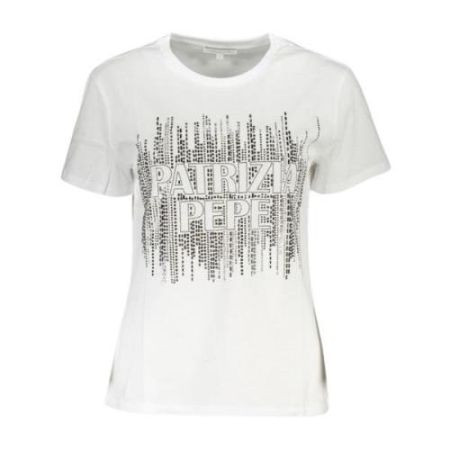 T-Shirts Patrizia Pepe , White , Dames