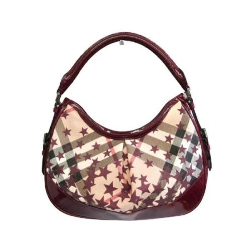 Pre-owned Leather handbags Burberry Vintage , Multicolor , Dames