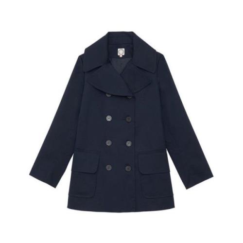 Seraphine Coat - Seraphine Jas Ines De La Fressange Paris , Blue , Dam...