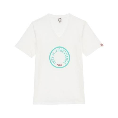 PIA TEE Shirt - PIA T-Shirt Ines De La Fressange Paris , White , Dames