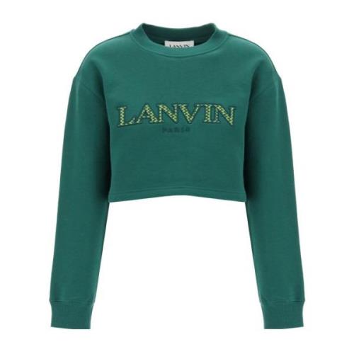 Sweatshirts Lanvin , Green , Dames