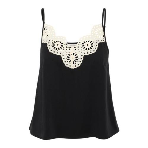 Sleeveless Tops Part Two , Black , Dames