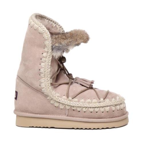 Winter Boots Mou , Beige , Dames