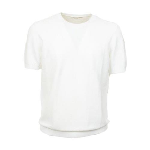 Casual T-shirt Kangra , White , Heren