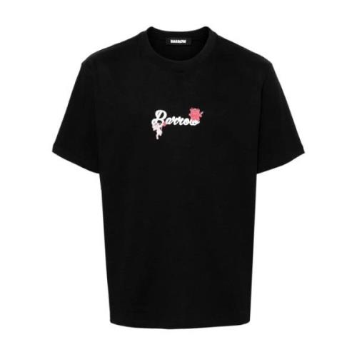 T-Shirts Barrow , Black , Heren