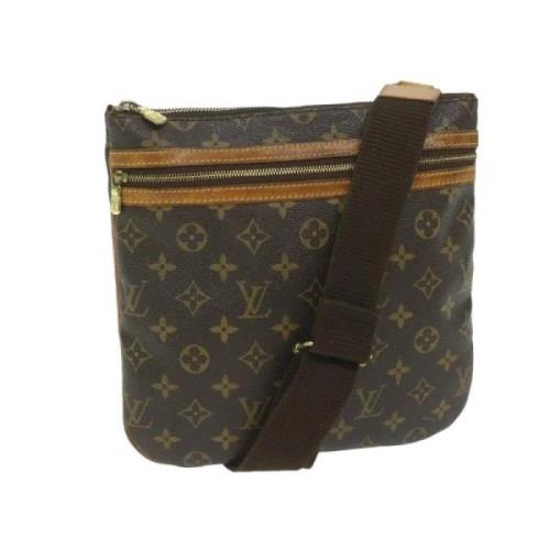 Pre-owned Canvas louis-vuitton-bags Louis Vuitton Vintage , Brown , Da...