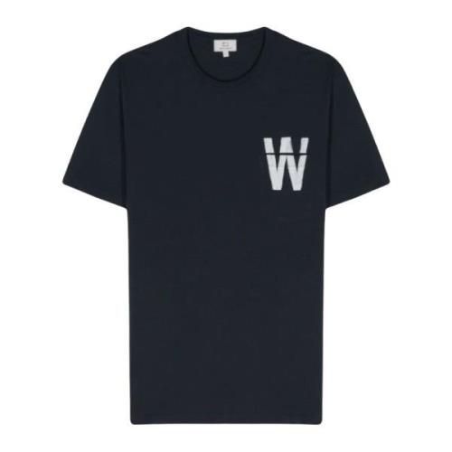 T-Shirts Woolrich , Blue , Heren