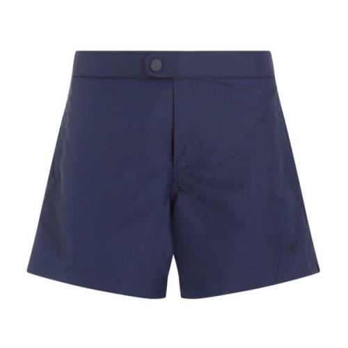 Sapphire Polyester Zwemshorts Brioni , Blue , Heren