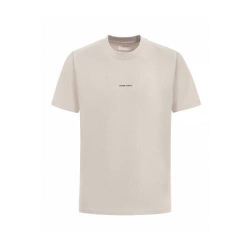 Bedrukt T-shirt met korte mouwen Pure Path , Beige , Heren