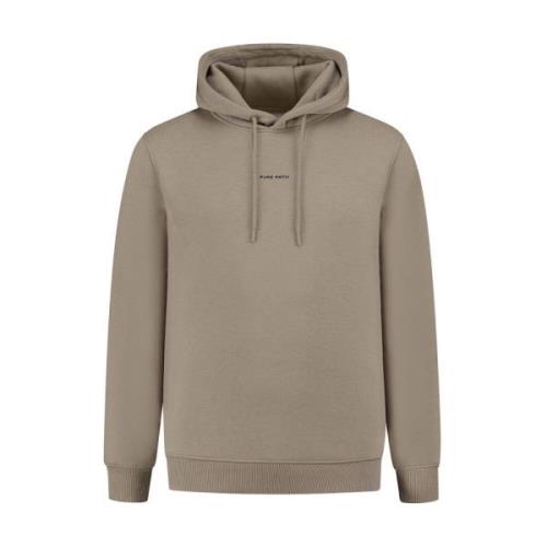 Logo Hoodie Pure Path , Beige , Heren