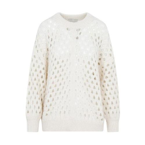 Round-neck Knitwear Isabel Marant , Beige , Dames