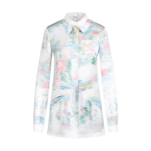 Wit Multicolor Shirt 2016 Loewe , Multicolor , Dames