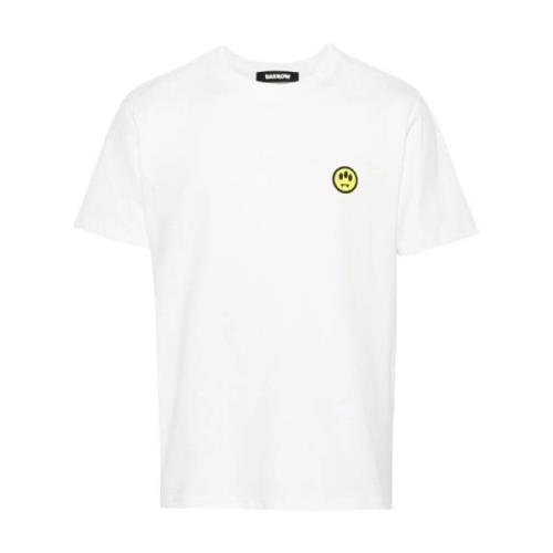 T-Shirts Barrow , White , Heren