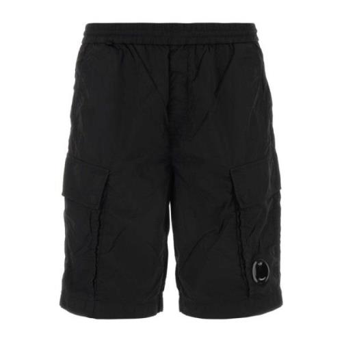 Casual Shorts C.p. Company , Black , Heren