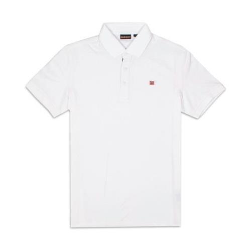 Polo Shirts Napapijri , White , Heren