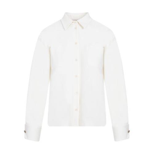 Tirolo Shirt Jacket in Wit Max Mara , White , Dames