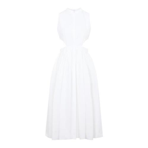 Midi Dresses Alexander McQueen , White , Dames