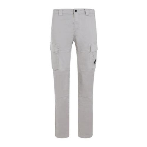 Slim-fit Trousers C.p. Company , Gray , Heren