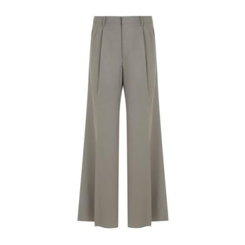 Wide Trousers Etro , Gray , Heren