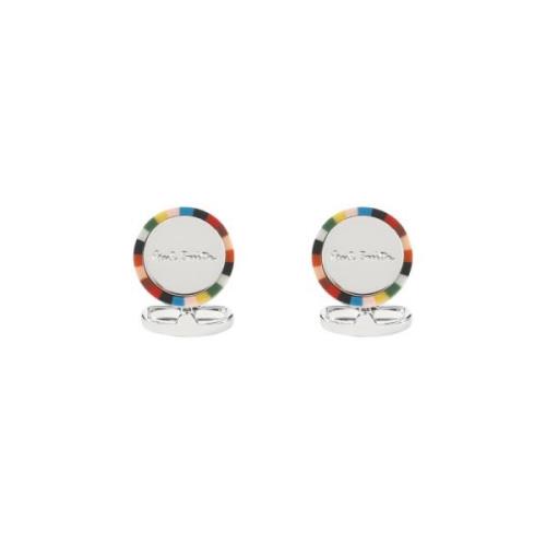Cufflinks & Tie Clips PS By Paul Smith , Multicolor , Heren